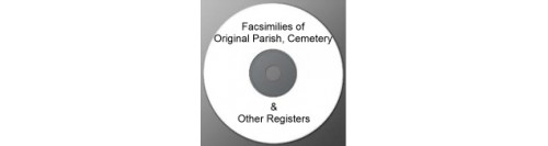 Original Parish, Cemetery & Other Register Facsimiles on Disc